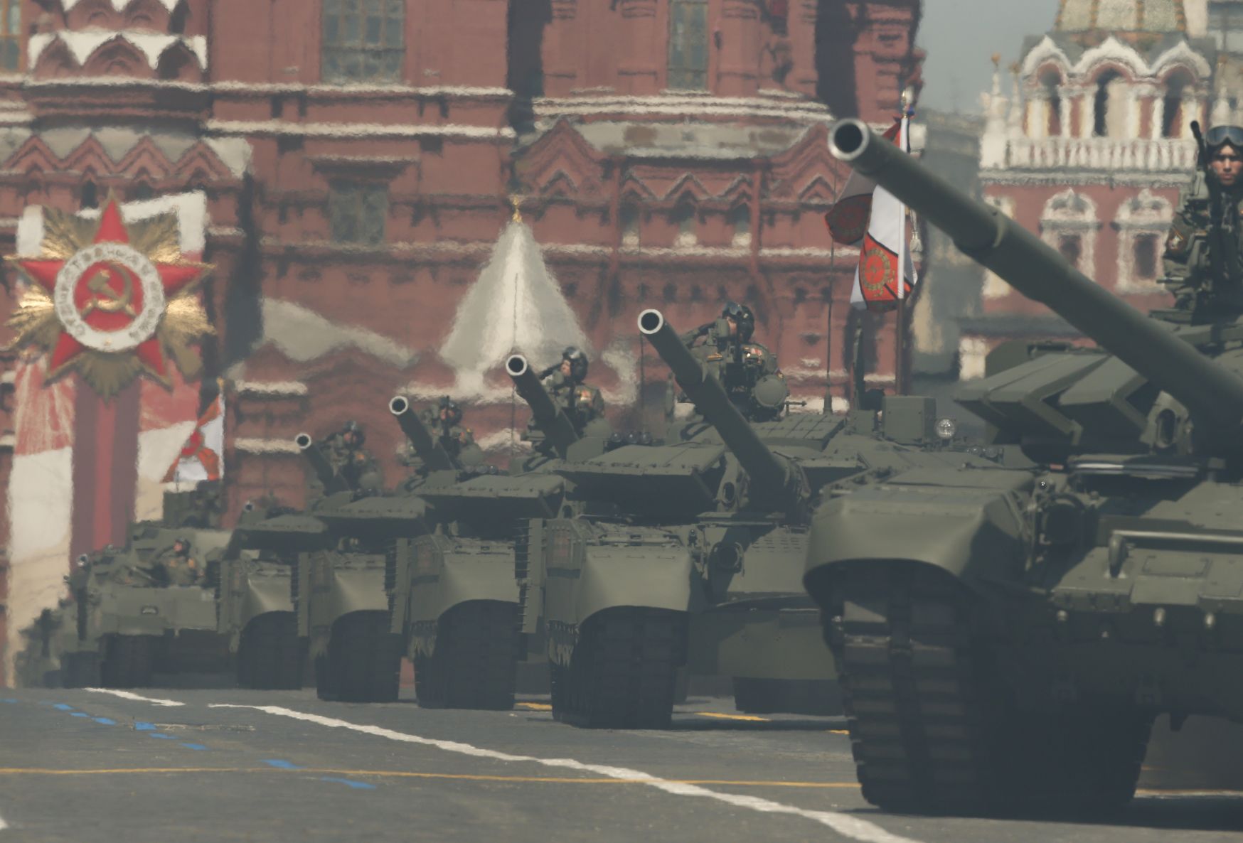 Russia Red Square Parade
